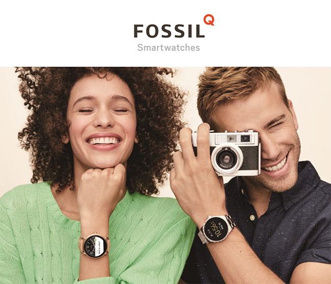 FOSSIL スマートウォッチ Q